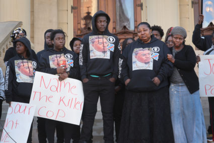 Mourners gather at funeral after Patrick Lyoya shooting