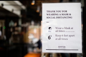 FILE PHOTO: Inside The Kimpton Hotel Monaco as they make COVID-19 precautions, in Philadelphia