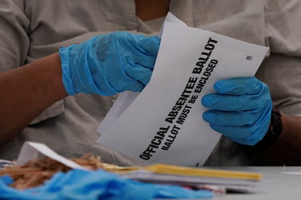 FILE PHOTO: Control of U.S. Senate hangs in the balance as Georgia begins counting ballots