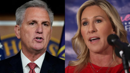 GOP&rsquo;s McCarthy and Greene are confronted by their own words after Jan. 6