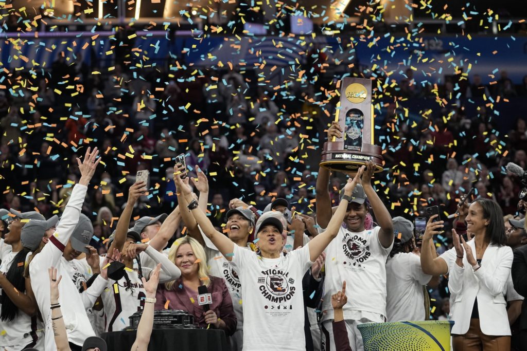NCAA UConn South Carolina Basketball