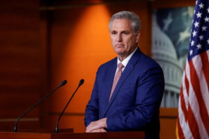 FILE PHOTO: U.S. House Minority Leader McCarthy holds his weekly news conference on Capitol Hill in Washington