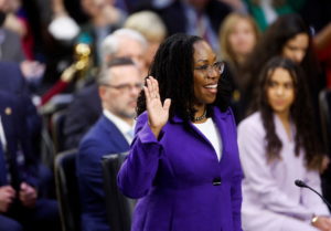 U.S. Senate Judiciary Committee holds hearing on Judge Ketanji Brown Jackson's nomination to the Supreme Court on Capitol ...