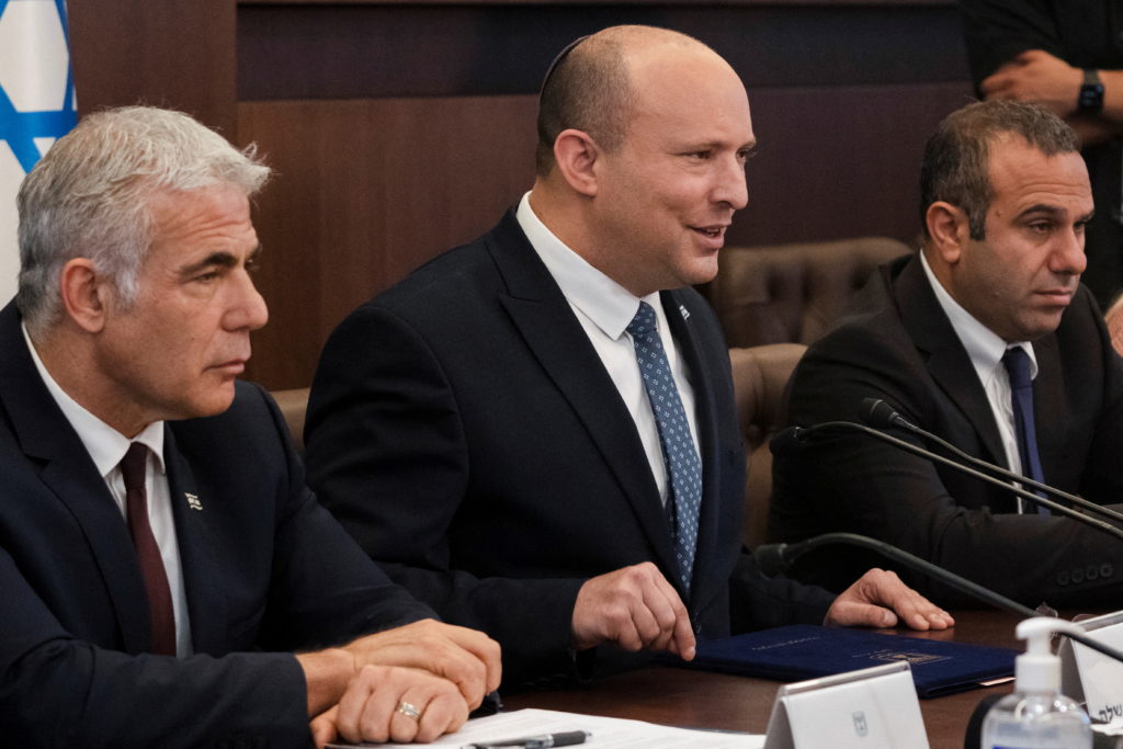 Weekly cabinet meeting in Jerusalem