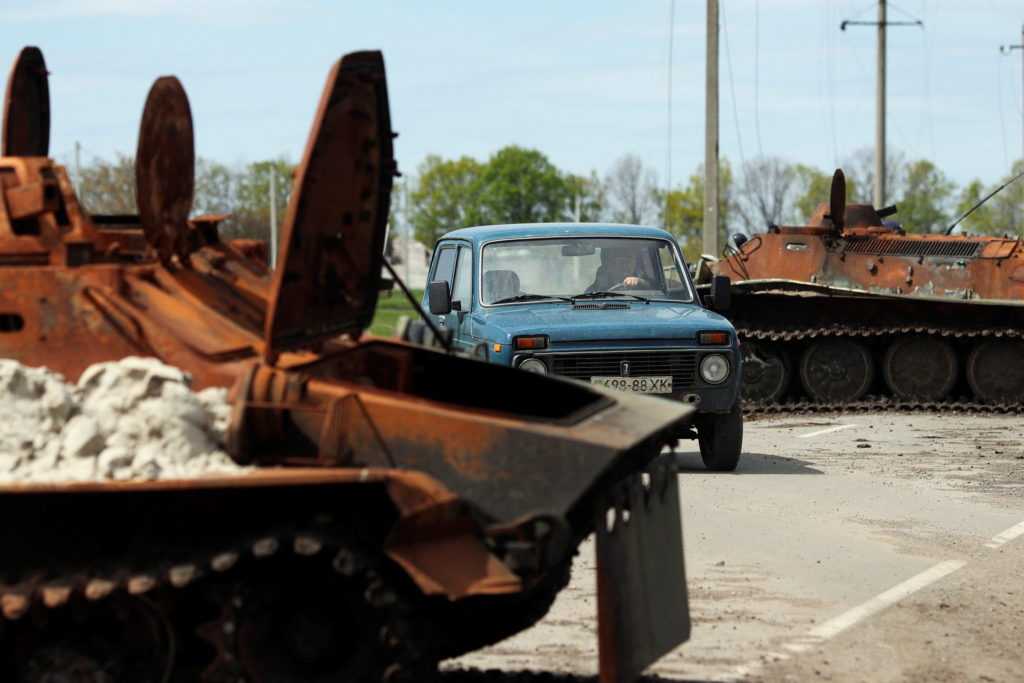 Russia's attack on Ukraine continues, in Kharkiv