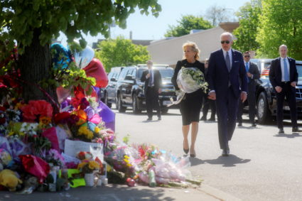 U.S. President Biden visits Buffalo after a mass shooting