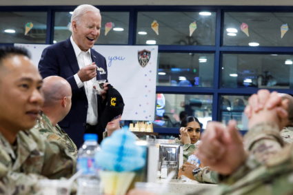 U.S. President Biden visits South Korea