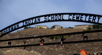 American Indian Movement of So Cal honors Indigenous children who died at boarding schools