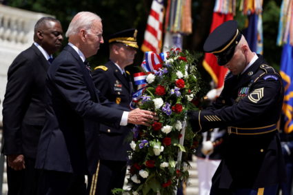 154th National Memorial Day Wreath-Laying and Observance ceremony in Arlington