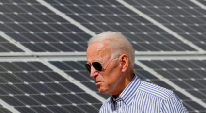 Analysis: Why Biden declared solar panels, heat pumps integral to national defense