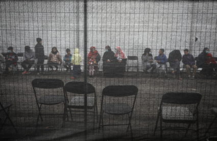 Afghan refugees stay at Joint Base McGuire-Dix-Lakehurst in New Jersey