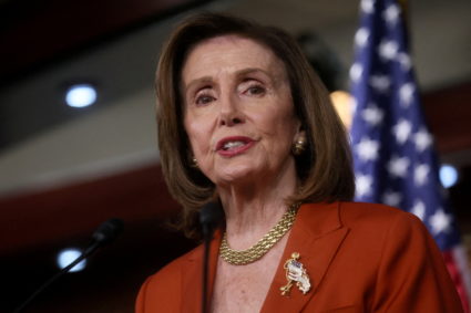 WATCH: Pelosi says House is ready to consider a Senate gun bill