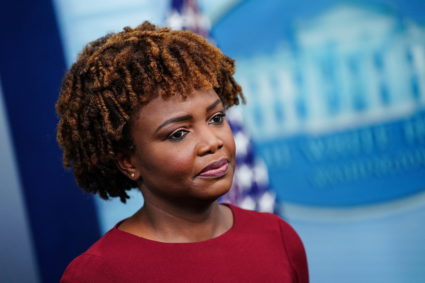 White House Press Secretary Karine Jean-Pierre holds press briefing