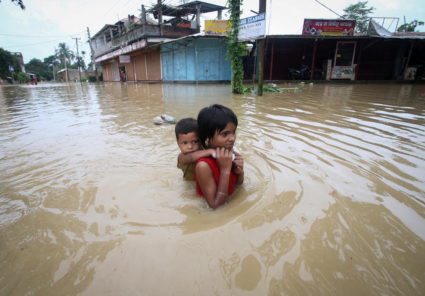 India, Bangladesh floods leave at 18 dead and millions without homes