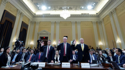 U.S. House Select Committee to Investigate the January 6 Attack on the United States Capitol holds public hearing in Washi...