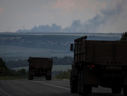 Russia's attack on Ukraine continues, in Donetsk region
