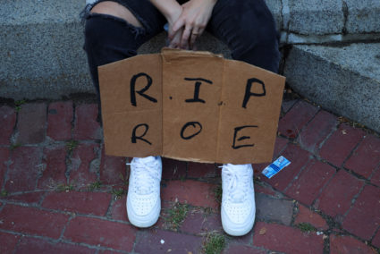 United States Supreme Court overturns the landmark Roe v Wade abortion decision