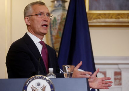 U.S. Secretary of State Antony Blinken hosts NATO Secretary-General Jens Stoltenberg