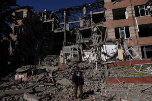 Shelling in Kharkiv