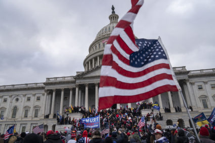 Trump supporters gather in Washington DC to protest election he lost