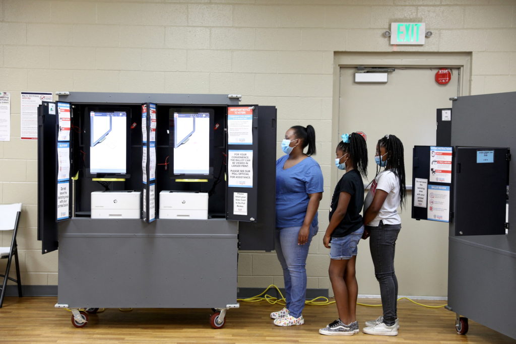 Primary election in Atlanta, Georgia