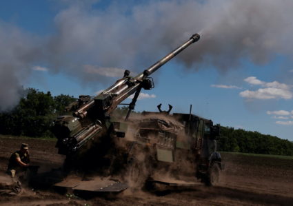 Russia's attack on Ukraine continues, in Donetsk Region