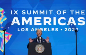Summit of the Americas, in Los Angeles