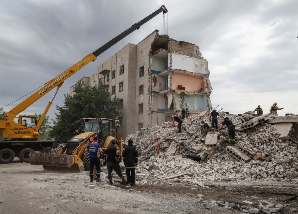 Russia's attack on Ukraine continues, in Donetsk region