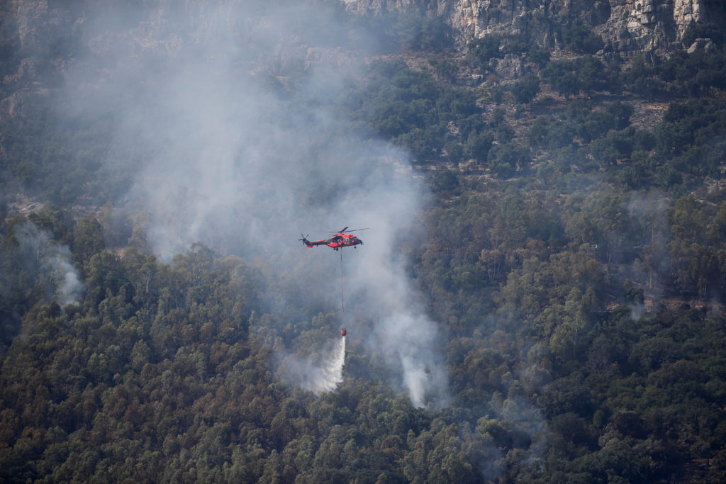 Wildfire rages as Spain experiences its second heatwave of the year