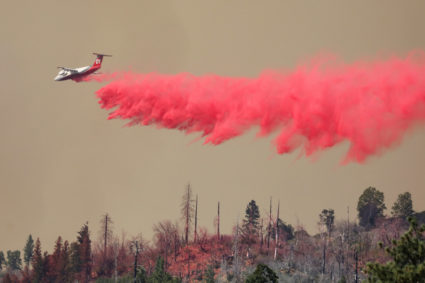 Oak Fire Burns in California