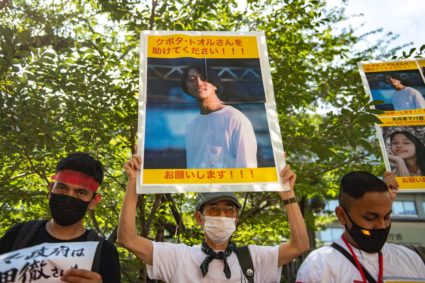 Japanese video journalist detained at Myanmar protest march