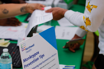 Pop-up clinic to administers monkeypox vaccinations