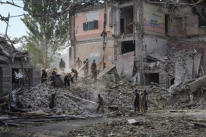 Russia's attack on Ukraine continues, in Kramatorsk