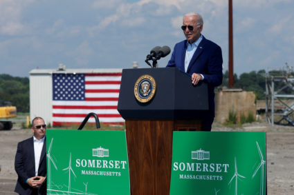 U.S. President Biden travels to Massachusetts