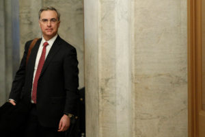The United States Senate begins the impeachment trial against U.S. President Donald Trump on Capitol Hill in Washington