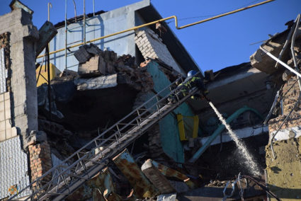 Russia's attack on Ukraine continues, in Mykolaiv