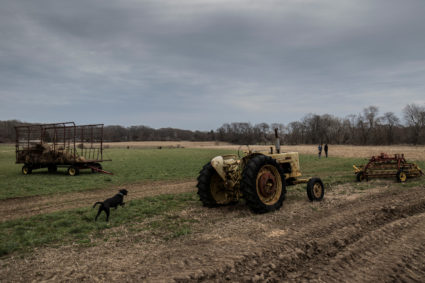 Bailey Brook Farm that belongs to former dairy farmer Rodney Bailey is seen in East Greenwich, Rhode Island, U.S., 12 April, 2018. Photo by Oliver Doyle/REUTERS