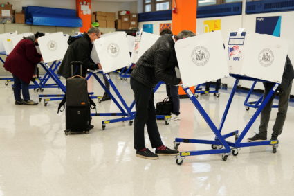 Election day in New York