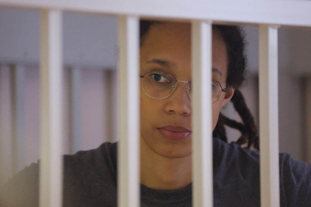 Court hearing of U.S. basketball player Brittney Griner
