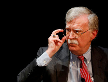 FILE PHOTO: Former national security adviser John Bolton in Durham, North Carolina