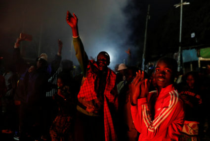 Kenya's election results are announced