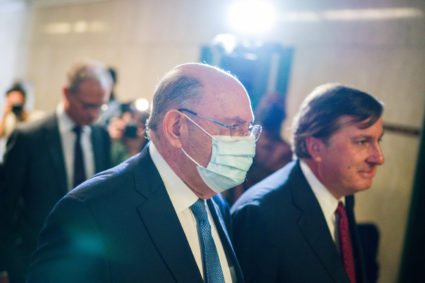 Allen Howard Weisselberg, the former Trump Organization CFO at New York State Supreme Court in New York