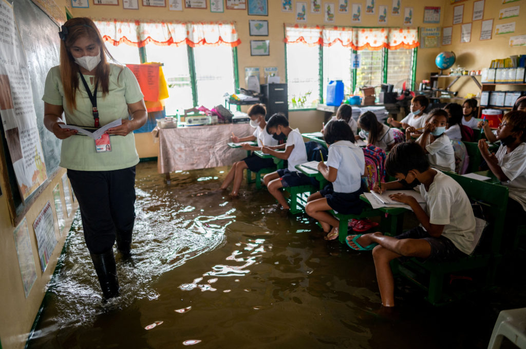 Tropical Storm Injures 3 Displaces Thousands In Philippines PBS News