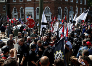 White supremacists rally in Charlottesville, Virginia