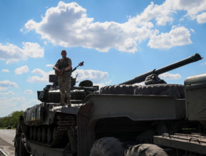 Russia's attack on Ukraine continues, in the Donbas region