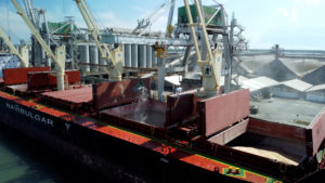 Italy's first post-war grain shipment from Ukraine unloaded in Ravenna