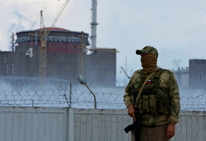 FILE PHOTO: FILE PHOTO: Zaporizhzhia Nuclear Power Plant near Enerhodar