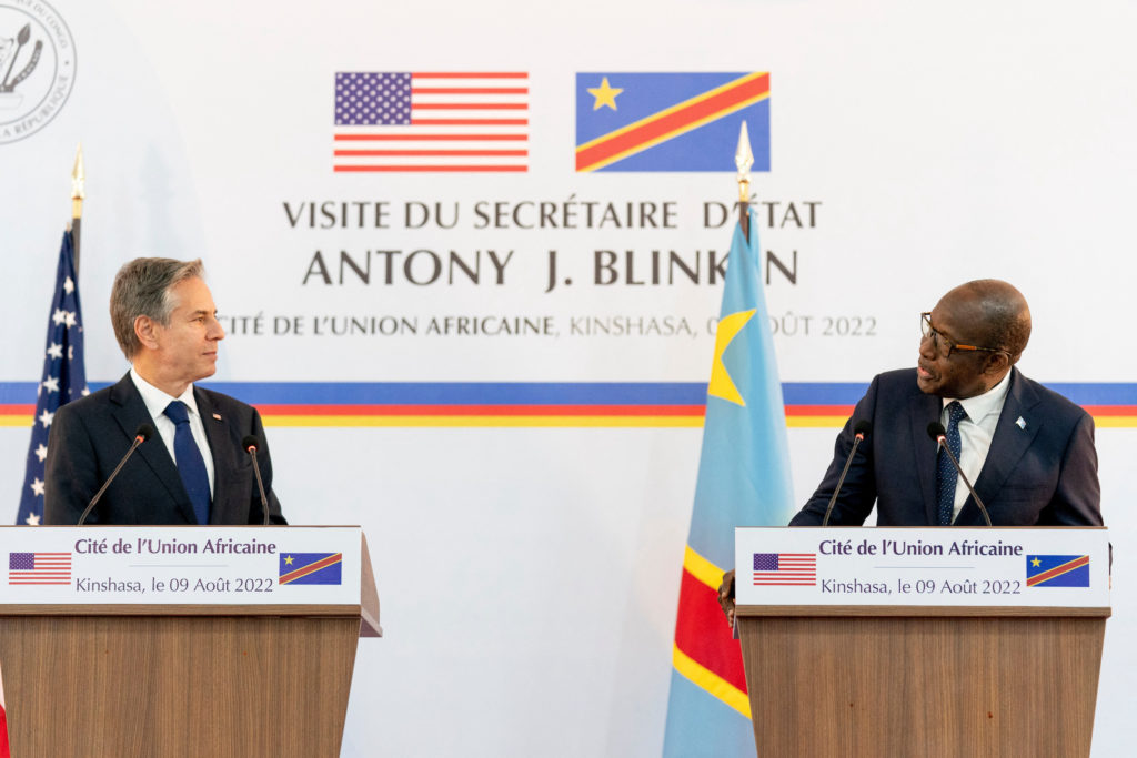 U.S. Secretary of State Antony Blinken visits Congo