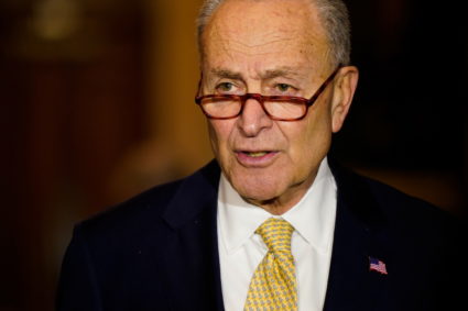 Senate Majority Leader Chuck Schumer discusses Democrats' major climate and health bill