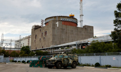 FILE PHOTO: IAEA expert mission visits Zaporizhzhia Nuclear Power Plant